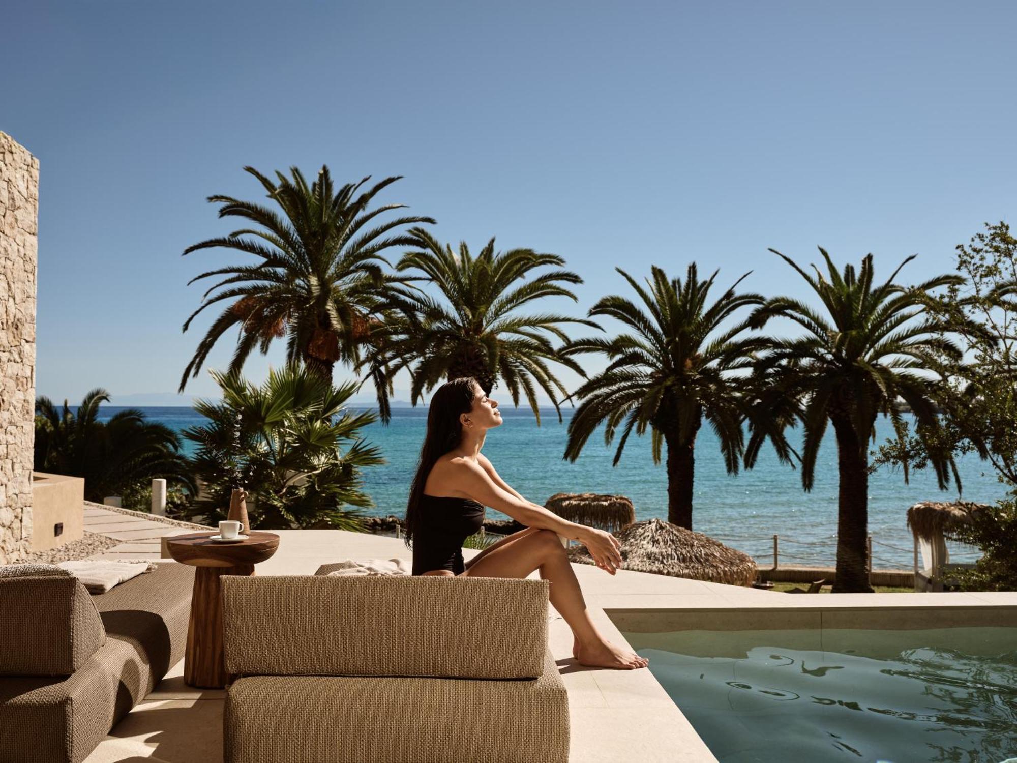 Calypso Villas Amoudi Exteriör bild